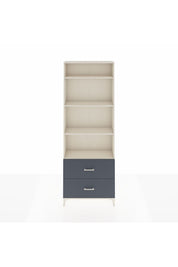 Arges Dolap 4 Raflı 2 Çekmeceli 88x30x243 - S33M132V2A