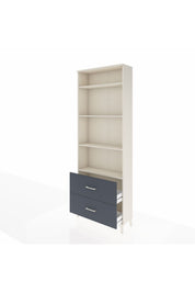 Arges Dolap 4 Raflı 2 Çekmeceli 88x30x243 - S33M132V2A