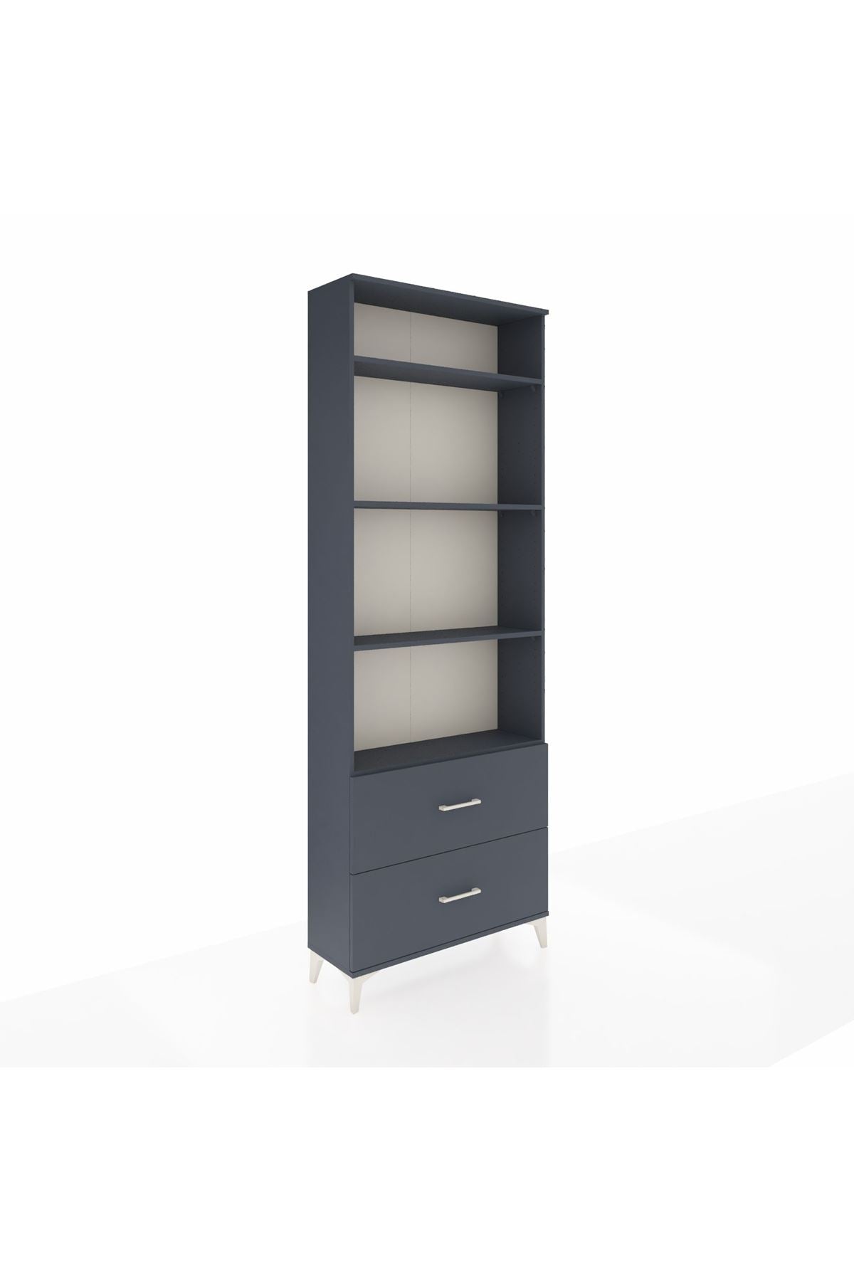 Arges Dolap 4 Raflı 2 Çekmeceli 88x30x243 - S33M132V5A