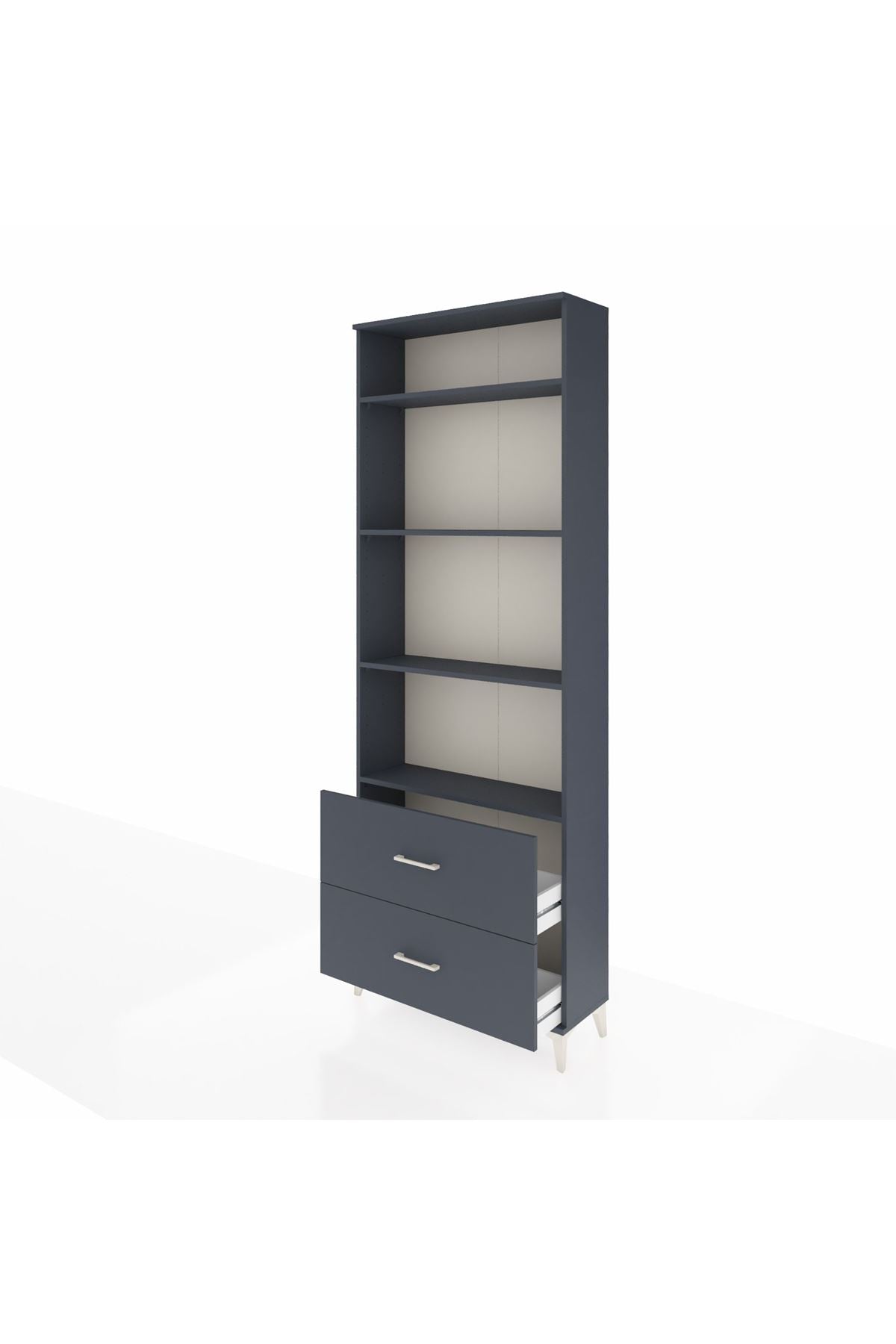 Arges Dolap 4 Raflı 2 Çekmeceli 88x30x243 - S33M132V5A
