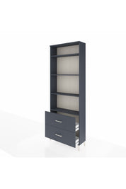 Arges Dolap 4 Raflı 2 Çekmeceli 88x30x243 - S33M132V5A