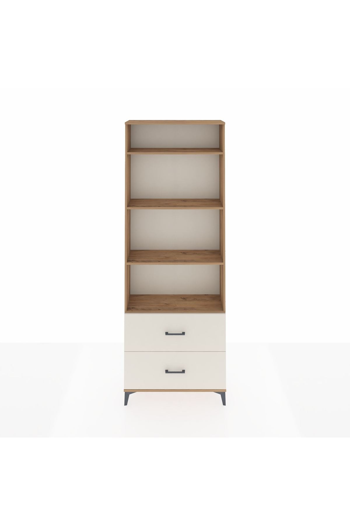 Arges Dolap 4 Raflı 2 Çekmeceli 88x30x243 - S33M132V7A