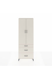 Arges Dolap 4 Raflı 3 Çekmeceli 2 Kapaklı 88x30x243 - S33M133V1A