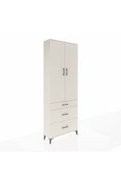 Arges Dolap 4 Raflı 3 Çekmeceli 2 Kapaklı 88x30x243 - S33M133V1A