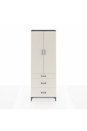 Arges Dolap 4 Raflı 3 Çekmeceli 2 Kapaklı 88x30x243 - S33M133V4A