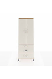 Arges Dolap 4 Raflı 3 Çekmeceli 2 Kapaklı 88x30x243 - S33M133V7A