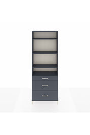 Arges Dolap 4 Raflı 3 Çekmeceli 88x30x243 - S33M134V5A
