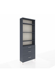 Arges Dolap 4 Raflı 3 Çekmeceli 88x30x243 - S33M134V5A