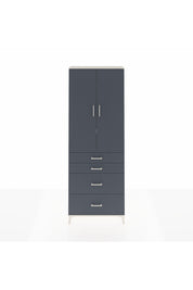 Arges Dolap 4 Raflı 4 Çekmeceli 2 Kapaklı 88x30x243 - S33M135V2A