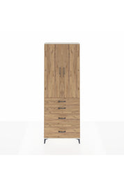 Arges Dolap 4 Raflı 4 Çekmeceli 2 Kapaklı 88x30x243 - S33M135V3A