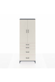 Arges Dolap 4 Raflı 4 Çekmeceli 2 Kapaklı 88x30x243 - S33M135V4A