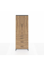 Arges Dolap 4 Raflı 4 Çekmeceli 2 Kapaklı 88x30x243 - S33M135V6A