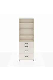 Arges Dolap 4 Raflı 4 Çekmeceli 88x30x243 - S33M136V1A