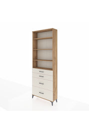 Arges Dolap 4 Raflı 4 Çekmeceli 88x30x243 - S33M136V7A
