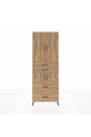 Arges Dolap 4 Raflı 4 Çekmeceli 4 Kapaklı 88x30x243 - S33M137V3A