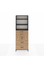 Arges Dolap 4 Raflı 4 Çekmeceli 2 Kapaklı 88x30x243 - S33M138V6A