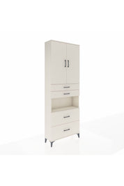 Arges Dolap 4 Raflı 4 Çekmeceli 2 Kapaklı 88x30x243 - S33M139V1A