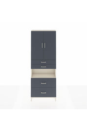 Arges Dolap 4 Raflı 4 Çekmeceli 2 Kapaklı 88x30x243 - S33M139V2A