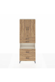 Arges Dolap 4 Raflı 4 Çekmeceli 2 Kapaklı 88x30x243 - S33M139V3A