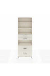 Arges Dolap 4 Raflı 4 Çekmeceli 88x30x243 - S33M140V1A