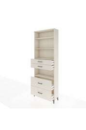 Arges Dolap 4 Raflı 4 Çekmeceli 88x30x243 - S33M140V1A
