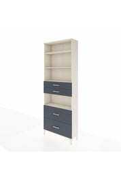 Arges Dolap 4 Raflı 4 Çekmeceli 88x30x243 - S33M140V2A