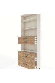 Arges Dolap 4 Raflı 4 Çekmeceli 88x30x243 - S33M140V3A