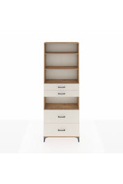 Arges Dolap 4 Raflı 4 Çekmeceli 88x30x243 - S33M140V7A