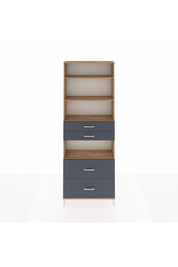 Arges Dolap 4 Raflı 4 Çekmeceli 88x30x243 - S33M140V8A