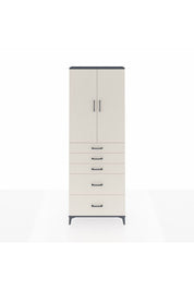 Arges Dolap 3 Raflı 5 Çekmeceli 2 Kapaklı 88x30x243 - S33M141V4A