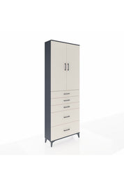 Arges Dolap 3 Raflı 5 Çekmeceli 2 Kapaklı 88x30x243 - S33M141V4A