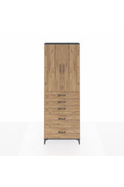 Arges Dolap 3 Raflı 5 Çekmeceli 2 Kapaklı 88x30x243 - S33M141V6A