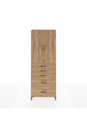 Arges Dolap 3 Raflı 5 Çekmeceli 2 Kapaklı 88x30x243 - S33M141V9A