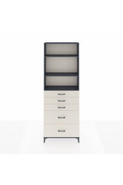 Arges Dolap 3 Raflı 5 Çekmeceli 88x30x243 - S33M142V4A