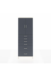Arges Dolap 3 Raflı 6 Çekmeceli 2 Kapaklı 88x30x243 - S33M143V2A