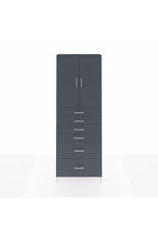 Arges Dolap 3 Raflı 6 Çekmeceli 2 Kapaklı 88x30x243 - S33M143V5A