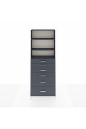 Arges Dolap 3 Raflı 6 Çekmeceli 88x30x243 - S33M144V5A