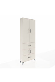 Arges Dolap 5 Raflı 2 Çekmeceli 4 Kapaklı 88x30x243 - S33M145V1A