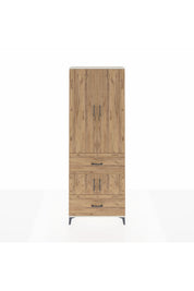 Arges Dolap 5 Raflı 2 Çekmeceli 4 Kapaklı 88x30x243 - S33M145V3A