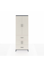 Arges Dolap 5 Raflı 2 Çekmeceli 4 Kapaklı 88x30x243 - S33M145V4A