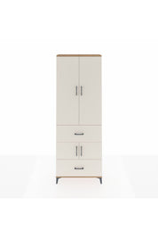 Arges Dolap 5 Raflı 2 Çekmeceli 4 Kapaklı 88x30x243 - S33M145V7A