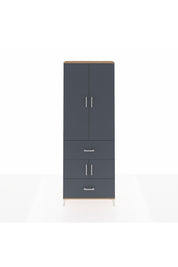 Arges Dolap 5 Raflı 2 Çekmeceli 4 Kapaklı 88x30x243 - S33M145V8A