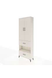 Arges Dolap 5 Raflı 2 Çekmeceli 2 Kapaklı 88x30x243 - S33M147V1A