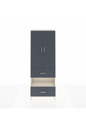 Arges Dolap 5 Raflı 2 Çekmeceli 2 Kapaklı 88x30x243 - S33M147V2A