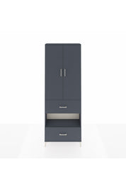 Arges Dolap 5 Raflı 2 Çekmeceli 2 Kapaklı 88x30x243 - S33M147V5A