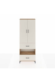 Arges Dolap 5 Raflı 2 Çekmeceli 2 Kapaklı 88x30x243 - S33M147V7A