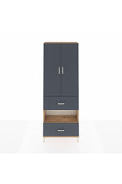 Arges Dolap 5 Raflı 2 Çekmeceli 2 Kapaklı 88x30x243 - S33M147V8A