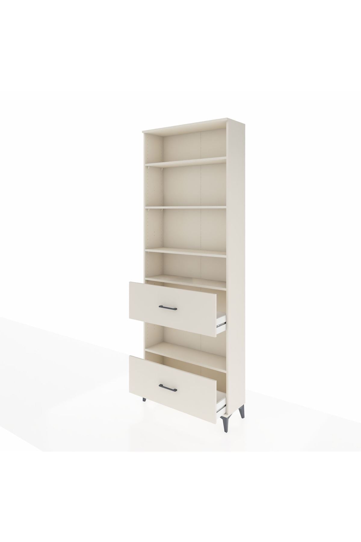 Arges Dolap 5 Raflı 2 Çekmeceli 88x30x243 - S33M148V1A