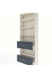 Arges Dolap 5 Raflı 2 Çekmeceli 88x30x243 - S33M148V2A