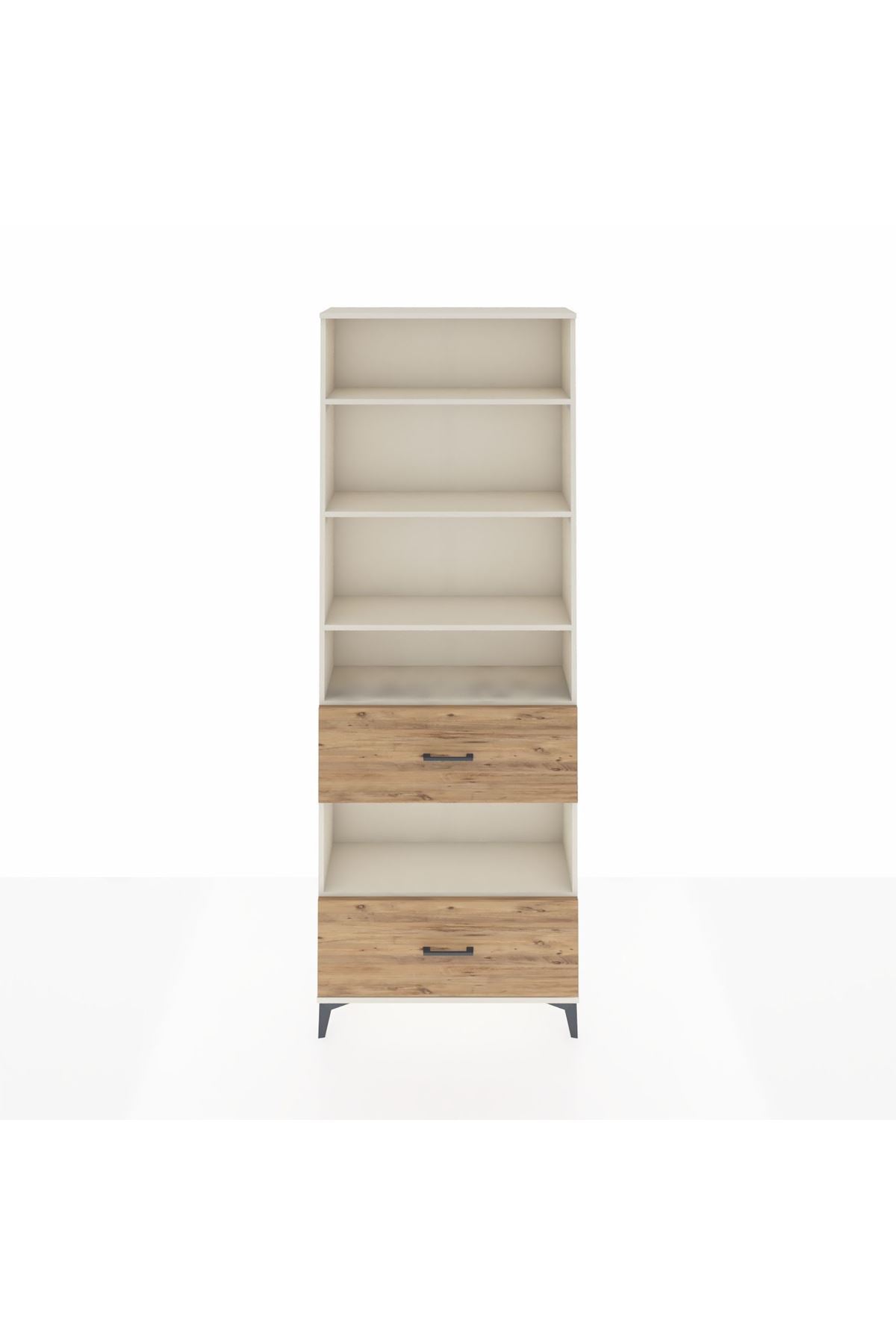 Arges Dolap 5 Raflı 2 Çekmeceli 88x30x243 - S33M148V3A